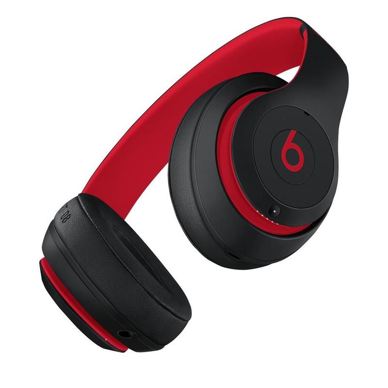 良品⭐️ BEATS STUDIO3 WIRELESS ブラックレッド Fone de Ouvido Beats Studio3 Wireless, Apple, Beats Decade